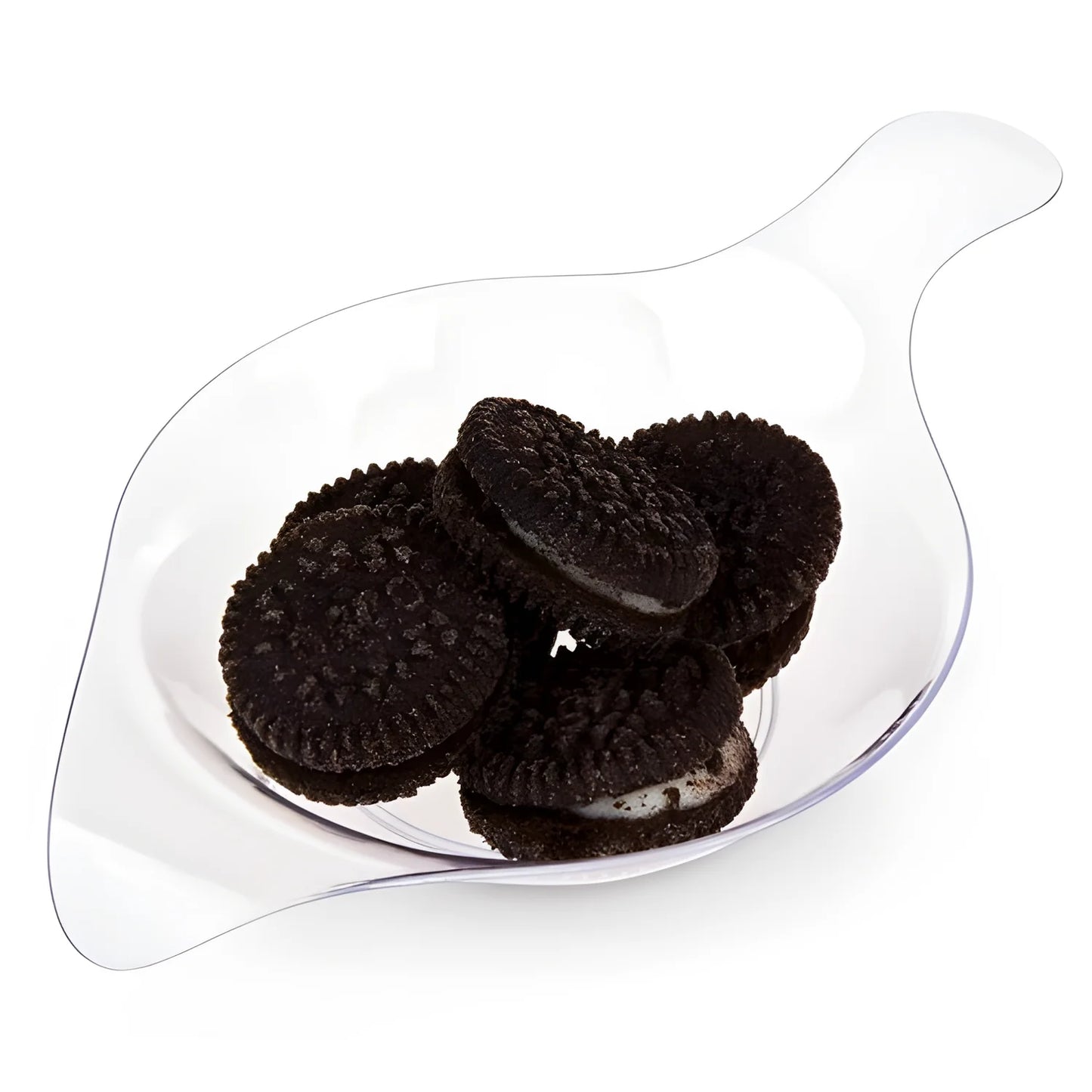 Finger food contenitori a vaschetta con becco Ø 7cm. 45ml.