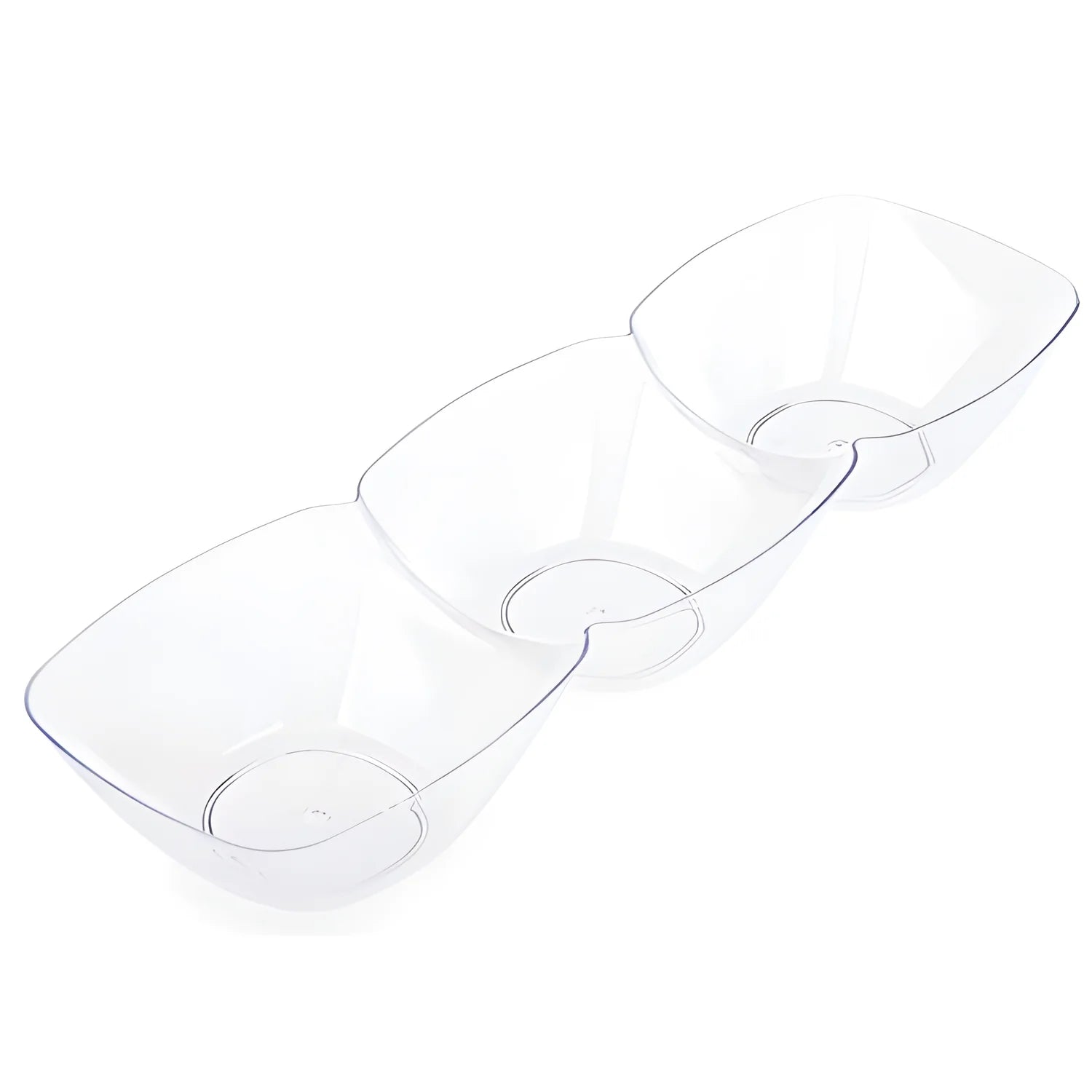 Finger food TRIS di contenitori tre in uno capienza 230 ml