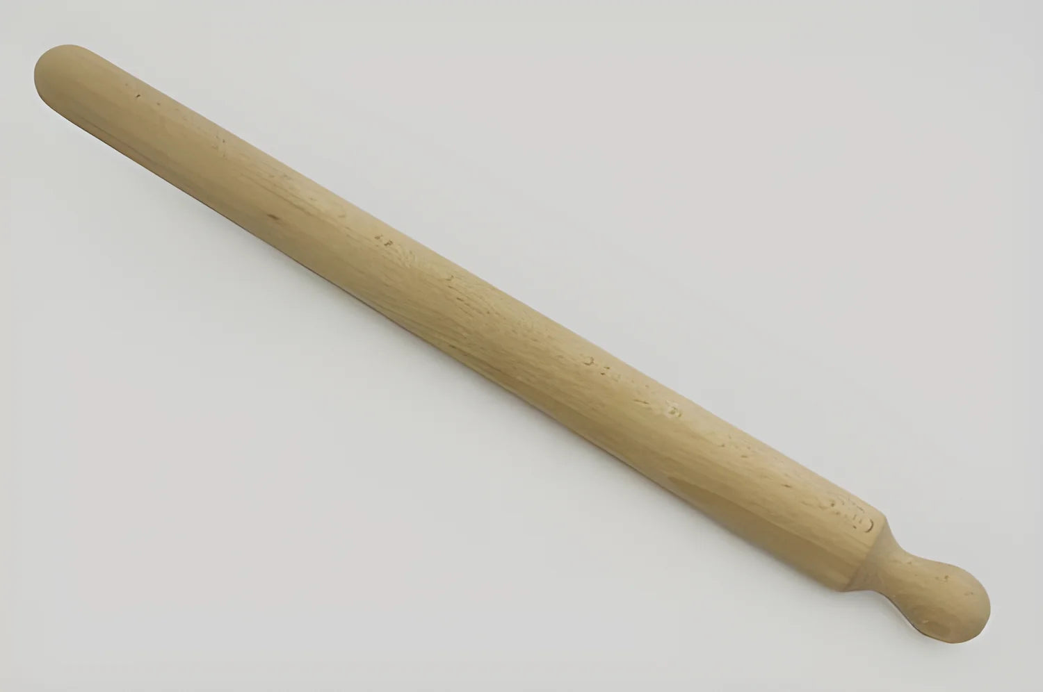 Mattarello fisso in faggio lungo 80cm. diametro 4 Cm. 4222