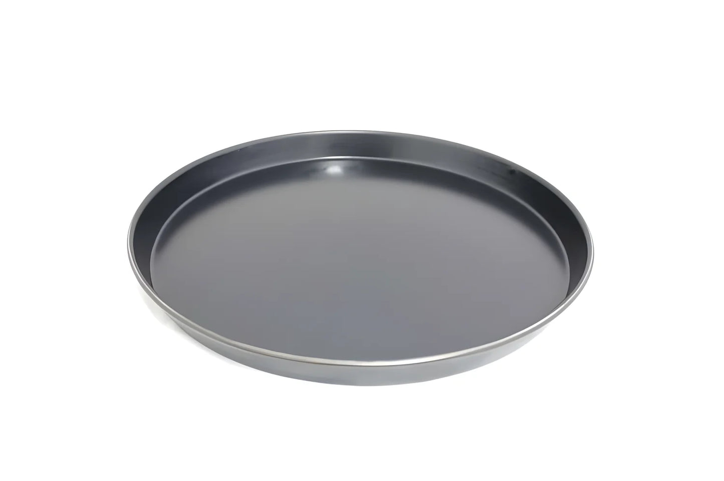 Teglia professionale in lamiera blu Diametro 32 altezza 2,5 cm