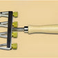 Tagliapasta 4 lame inox lisce regolabili Art.990169