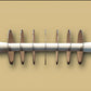 Mattarello taglia pasta dentato professionale 7 lame 241
