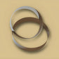Coppa pasta set due anelli inox H 50mm diametro 220/250mm A-261