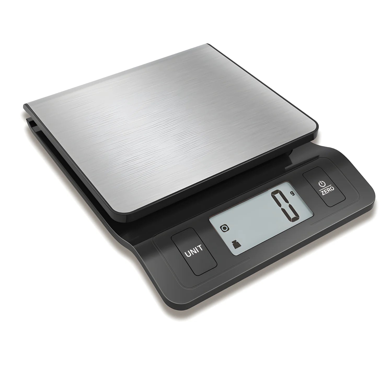 Bilancia da cucina digitale con piatto in acciaio inox 1g/5kg
