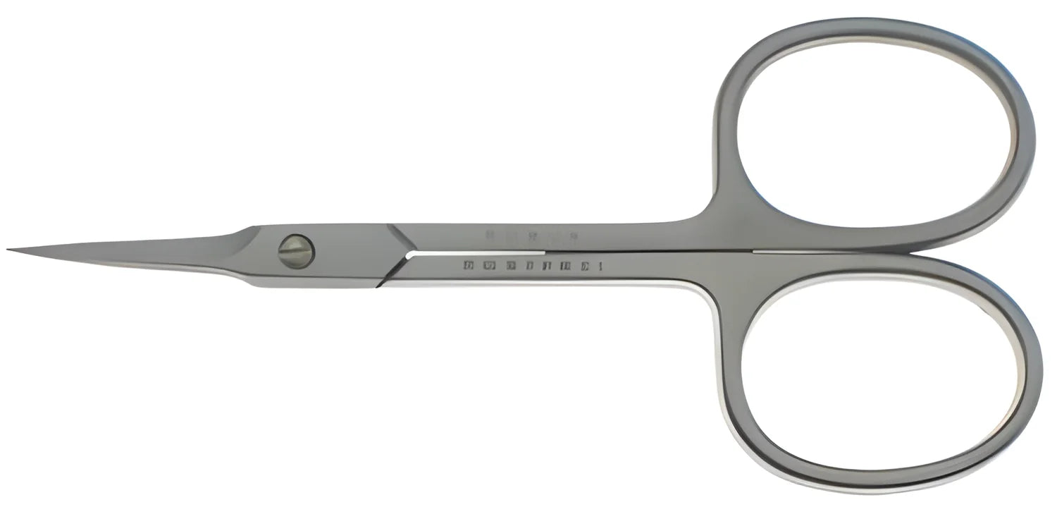 Forbice manicure 3½"(cm.8,89)inox satinata Robur Art.0251/38