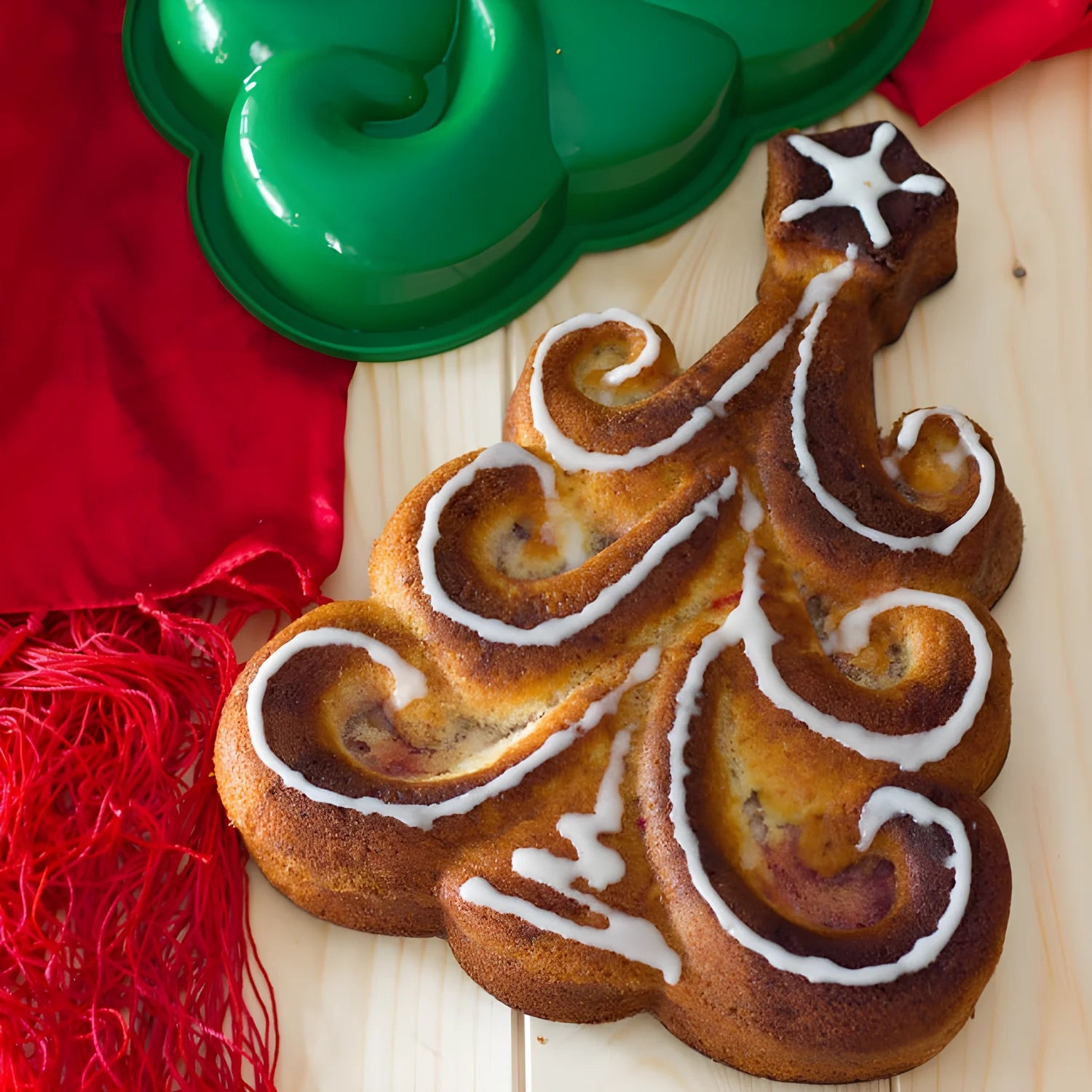 Stampo silicone tortiera albero di Natale deco'