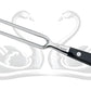 Due Cigni forchettone forgiato da arrosto cm 29 inox 2c 780/29