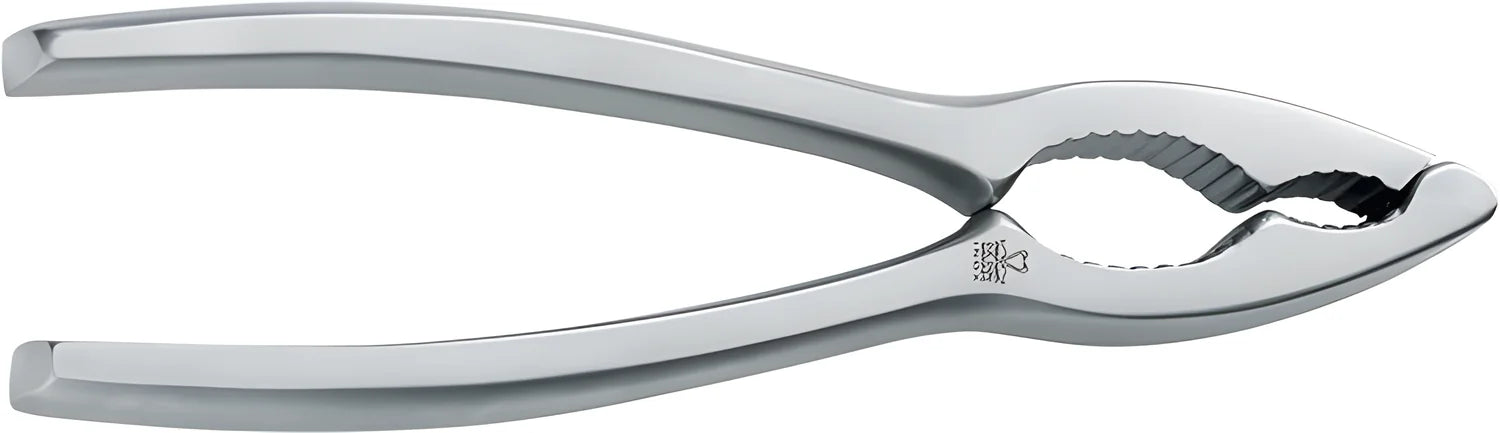 Due Cigni schiaccianoci in acciaio inox sabbiato 16 cm 2C 851/16
