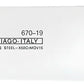 Coltello cucina per arrosto cm.19 forgiati “FLORENCE” 2C 670/19