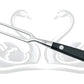Due Cigni forchettone forgiato da arrosto cm 23 inox 2C 780/23