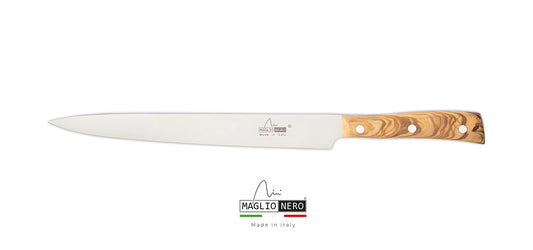 Maglio Nero coltello yanagiba 25 cm Iside manico ulivo UV2825