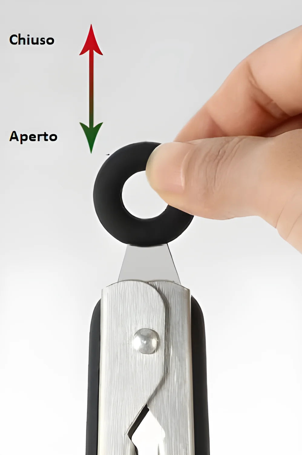 Pinza in acciaio inox per barbecue 36 cm. 49501