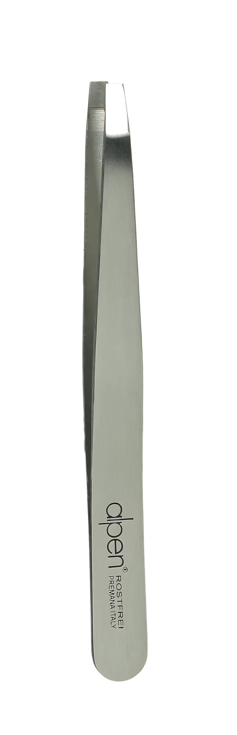 Alpen pinzetta strappaciglia retta inox satinate 8450.10