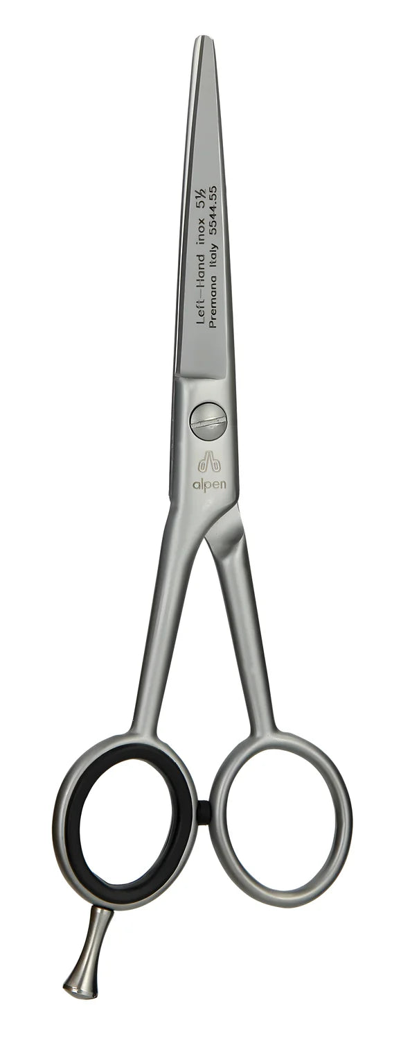 Alpen Forbice adatta a mancini per Parrucchiere a rasoio 5,5"(cm.14)-5544.55