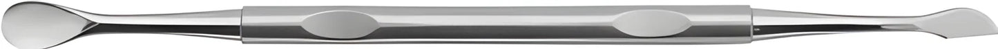 Atrezzo spingi pelle due usi cm 14. inox sterilizzabile 5196