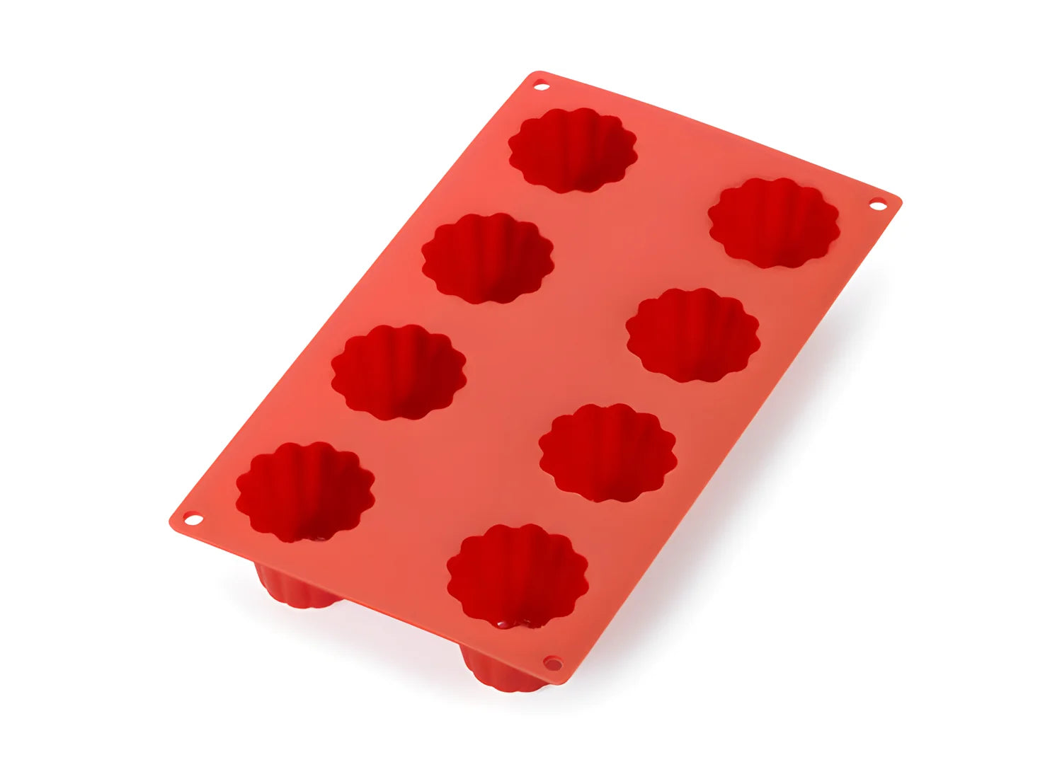 Stampo silicone platinico Cannelé bordolese 8 porzioni 1841797