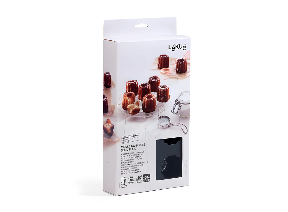 Stampo silicone platinico Cannelé bordolese 8 porzioni 1841797