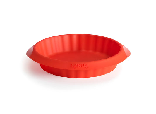 Set di 4 stampi in silicone platinico per tartelette cm 12x3