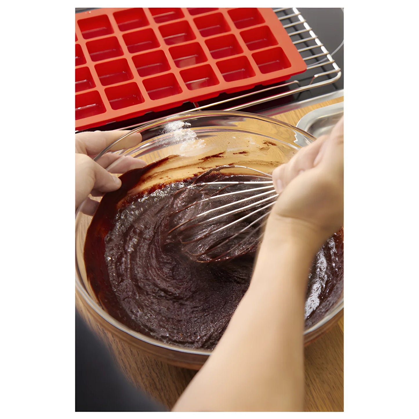 Lekue mini stampo in silicone per 24 Brownie 1841705