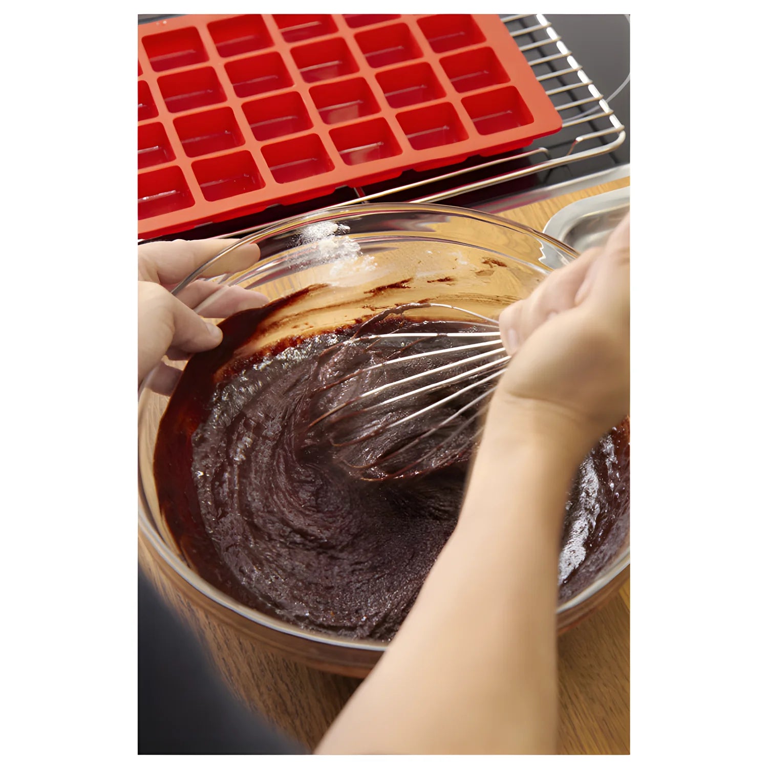 Lekue mini stampo in silicone per 24 Brownie 1841705