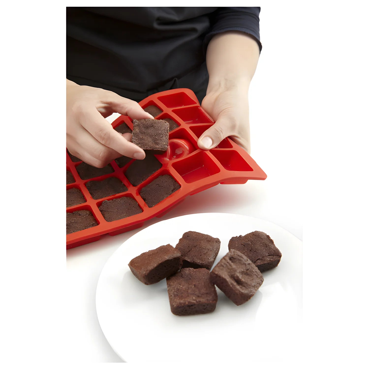 Lekue mini stampo in silicone per 24 Brownie 1841705