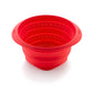 Scolapasta in silicone platonico pieghevole cm Ø 23 x 13,5