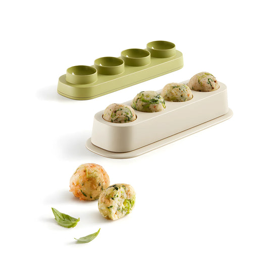 Stampo Lèkuè per polpette di carne, vegetali "Veggie Balls"