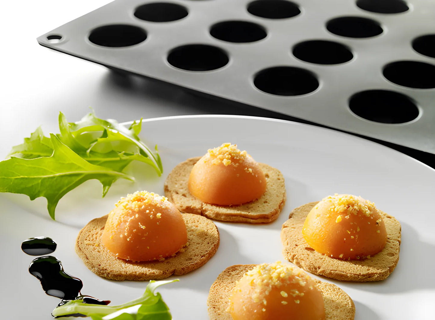 Lekue stampo mini-semisfera "Gourmet" con 24 cavità 1842007