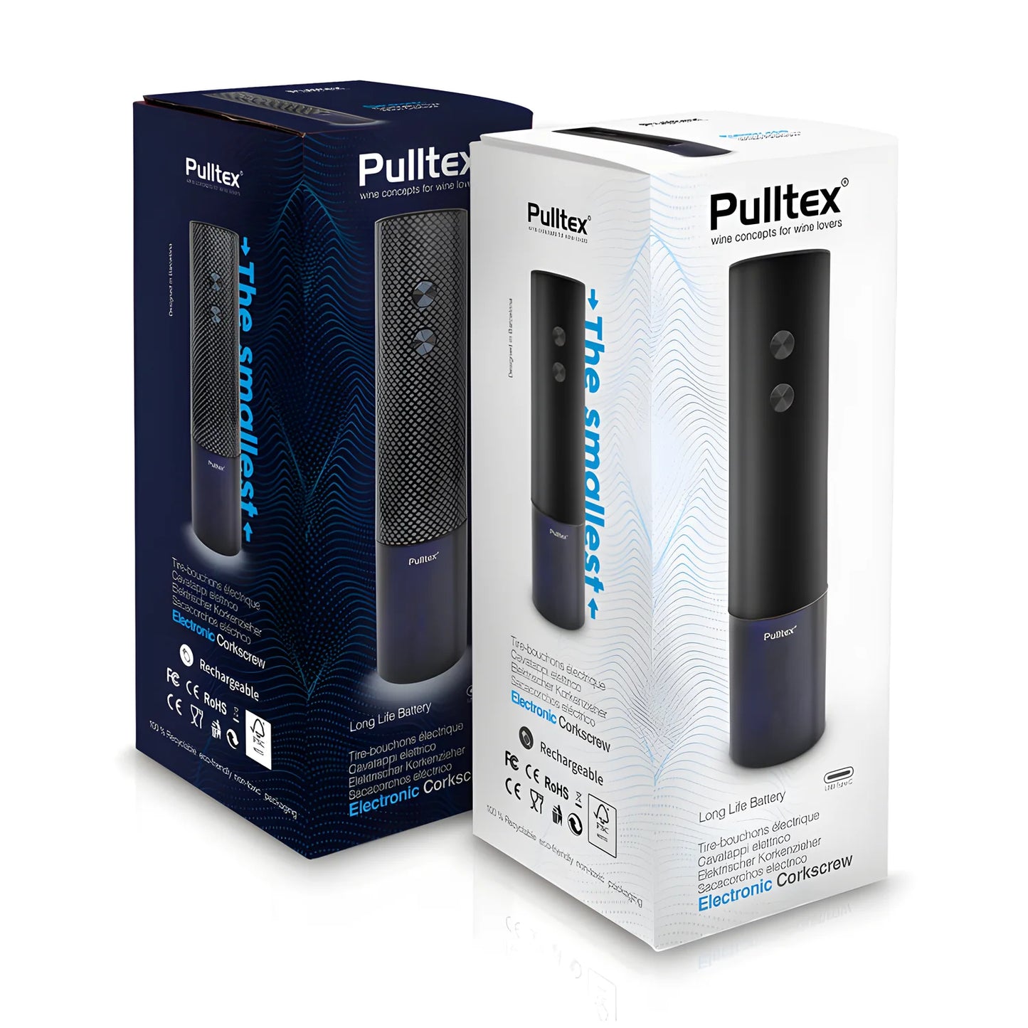 Pulltex Cavatappi elettrico Monza Compact Evolution cm Ø4,3x18,5