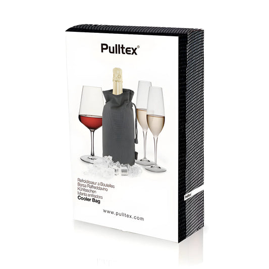 Pulltex Borsa raffredda champagne nera cm Ø18x26,5