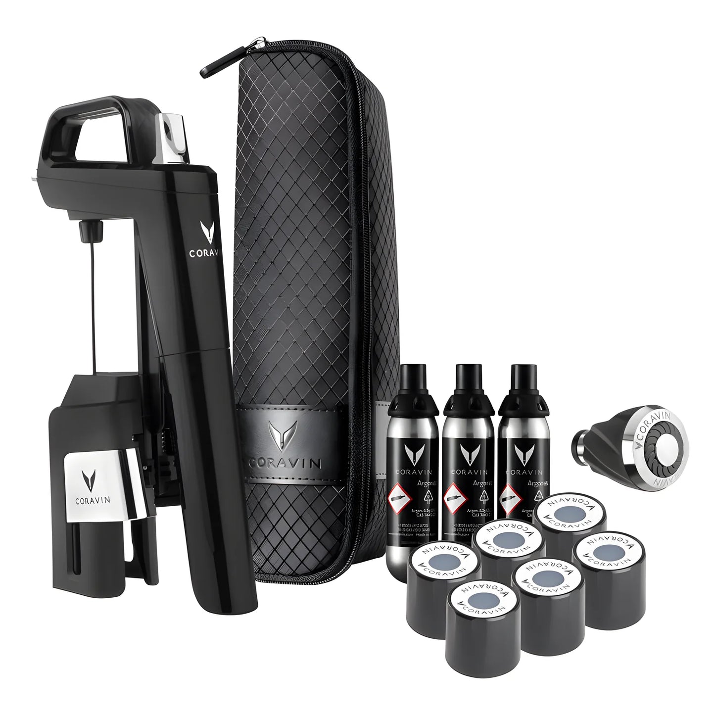 Set Sistema Mescita "Coravin" Timeless Six + Nero
