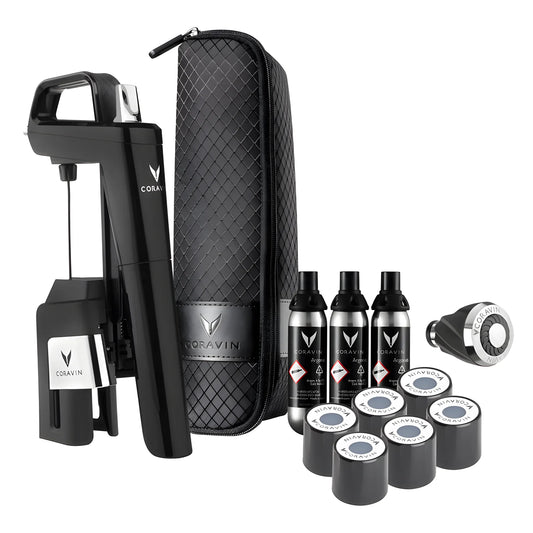 Set Sistema Mescita "Coravin" Timeless Six + Nero