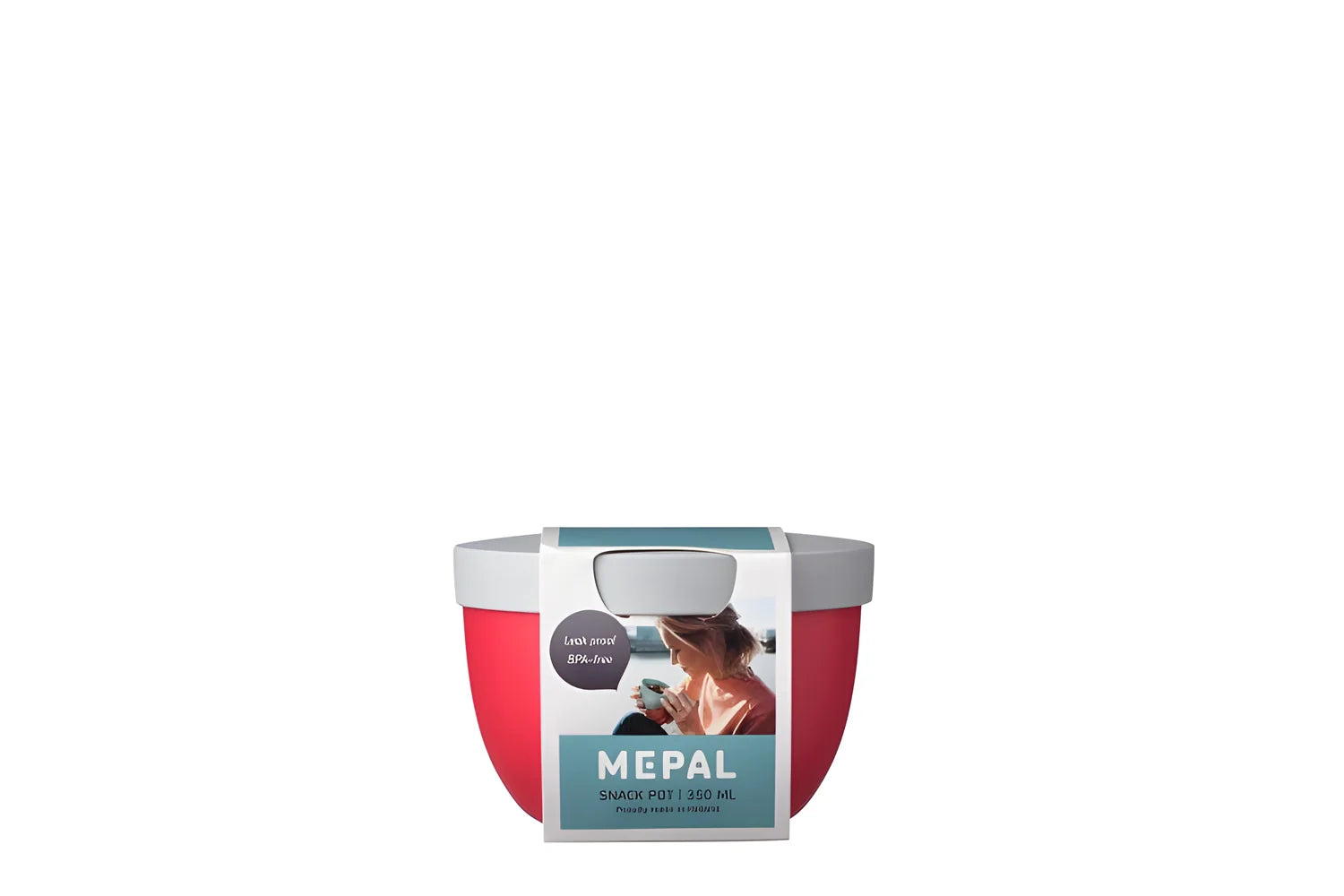Mepal Barattolo portavivande Ellipse 350ml Ø107 red 6222503