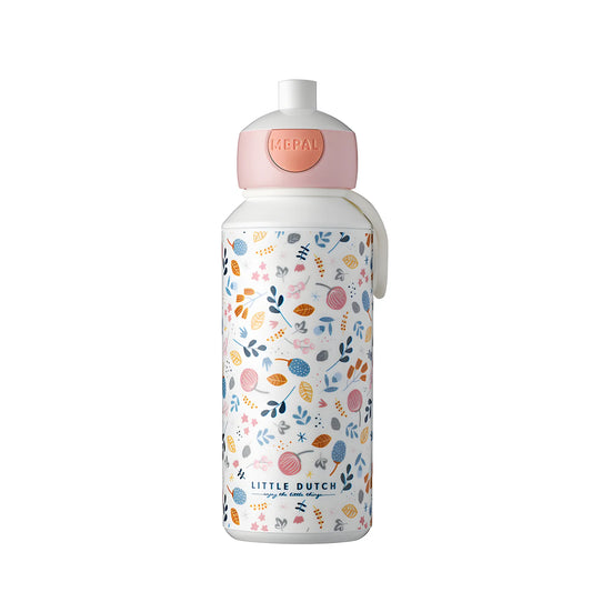 Borraccia Pop-Up "Spring Flowers" per bambini ermetica priva BPA