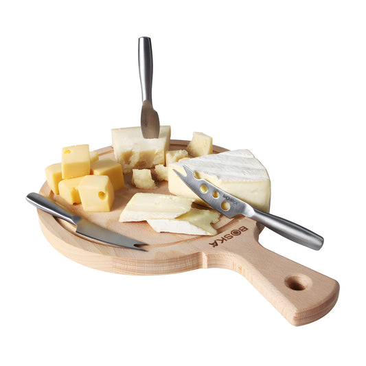 Boska Kit formaggio tondo "Amigo" 4 pezzi cm Ø24x33x2