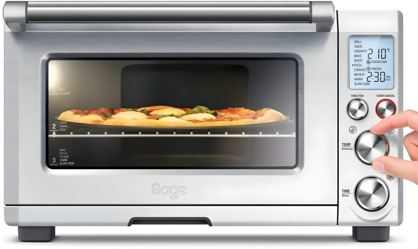 Sage Forno intelligente Pro SOV820 in acciaio inox spazzolato