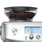 Sage macchina da caffè espresso the Barista Pro SES878 con macina caffè + the Knock Box™ Mini