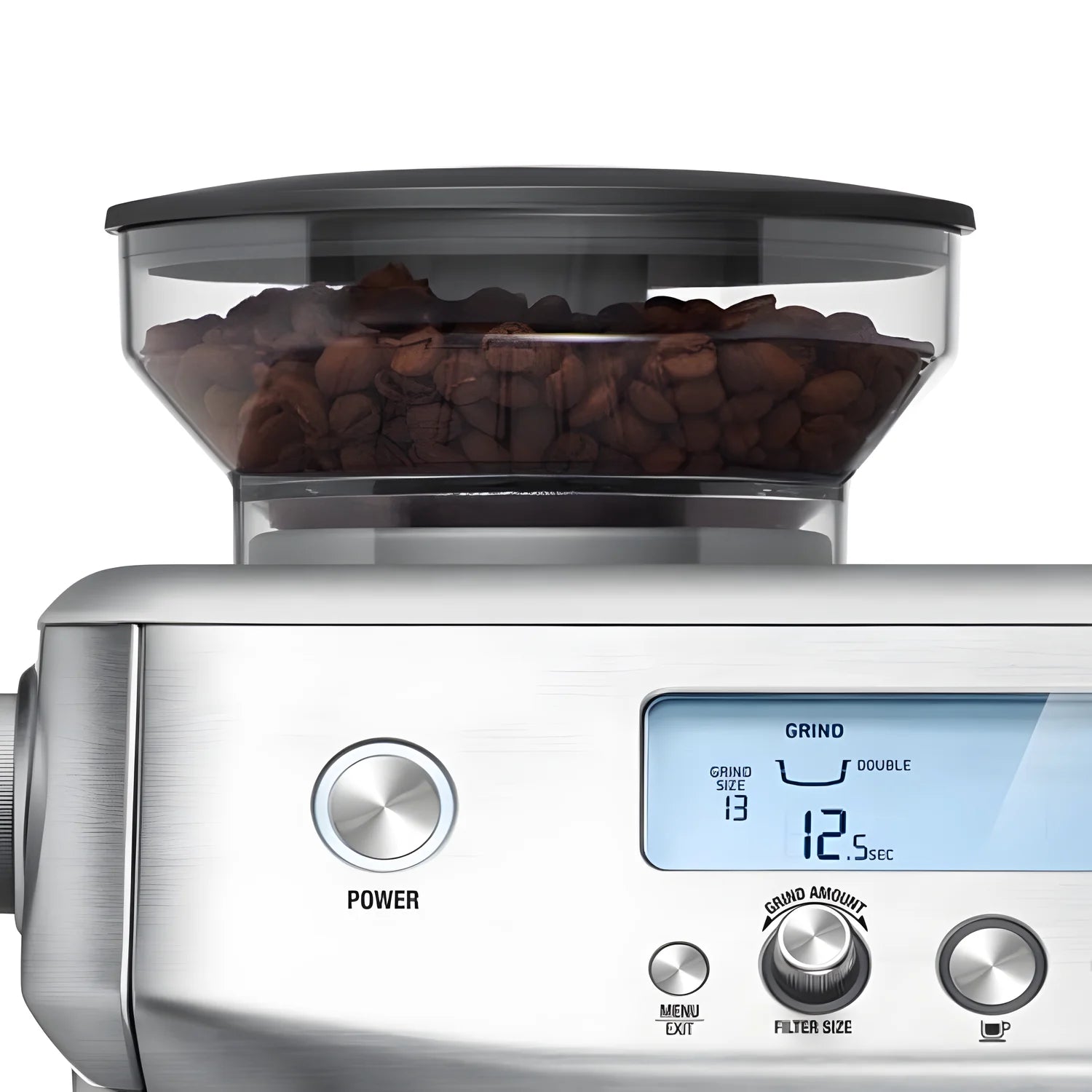Sage macchina da caffè espresso the Barista Pro SES878 con macina caffè + the Knock Box™ Mini