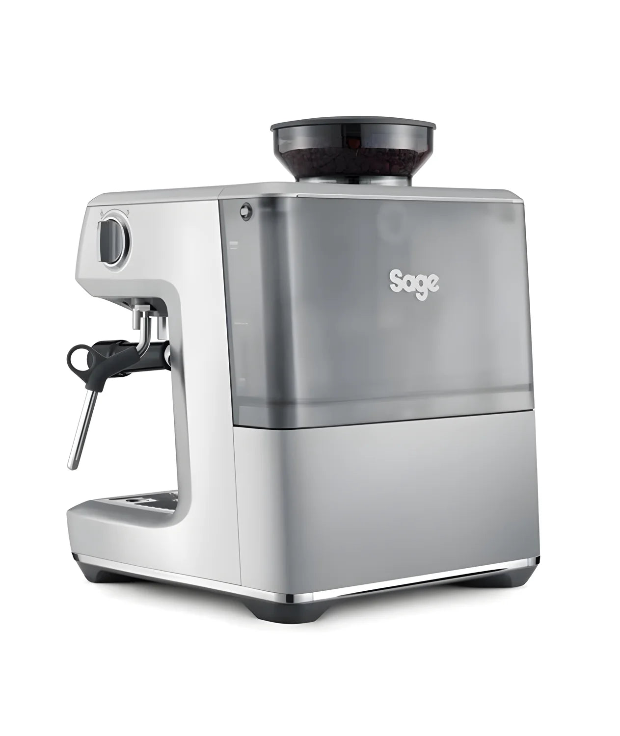 Sage macchina per Caffe' Espresso The Barista Express Impress con macina caffè e pressatura assistita con torsione professionale