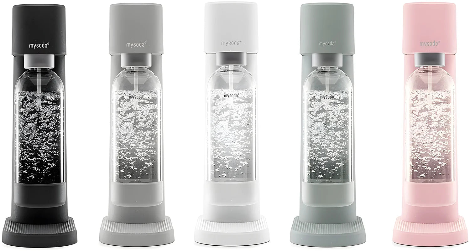 Gasatore per Acqua Mysoda Woody con bombola e bottiglia