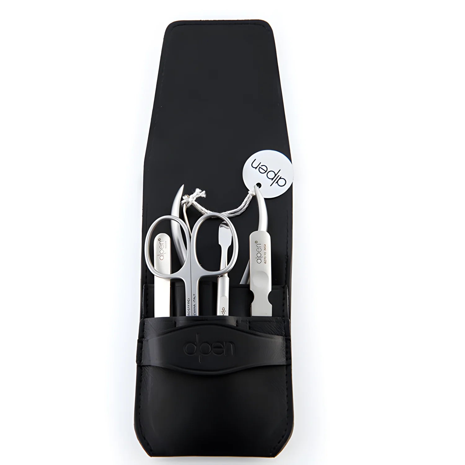 Alpen Set Manicure 5 pezzi inox astuccio in pelle AP6874R