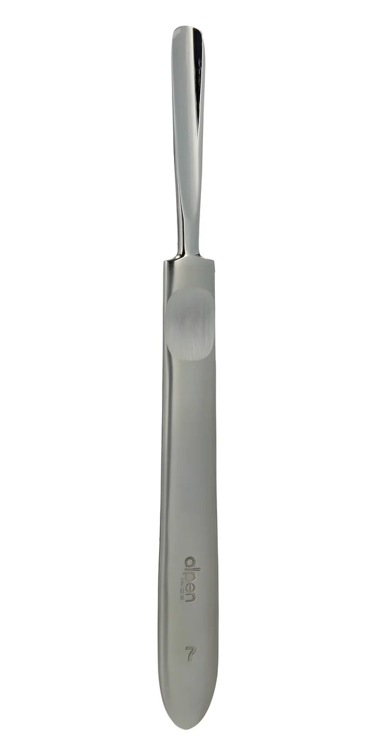 Alpen sgorbia monoblocco in acciao inox dal numero 0 al numero 8