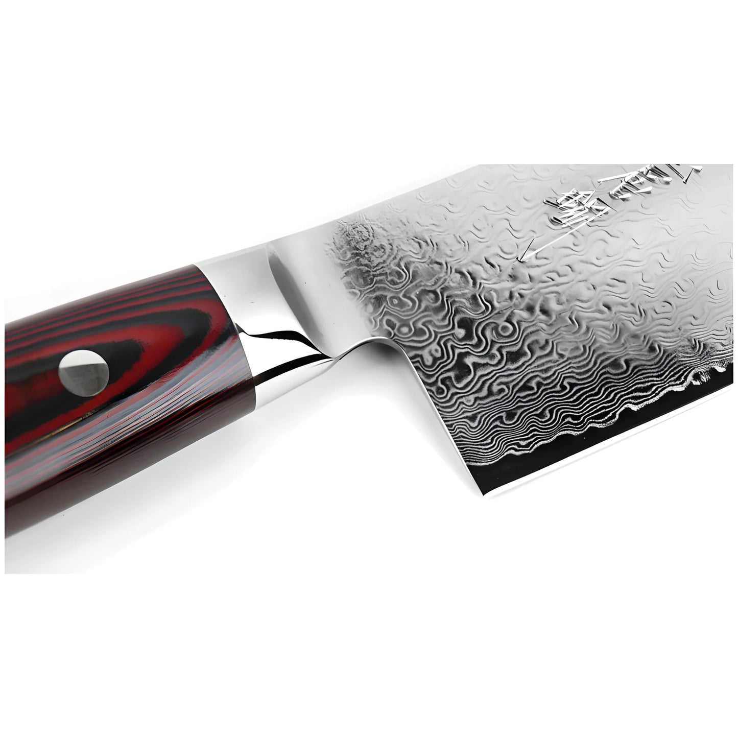 Yaxell Super GOU Coltello Kiritsuke Lama 20 cm – Acciaio SG2 63 HRC, 161 Strati Damasco