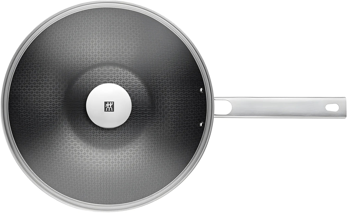 Zwilling Joy Plus Wok 30 cm con Coperchio – Antiaderente, Adatto a Induzione