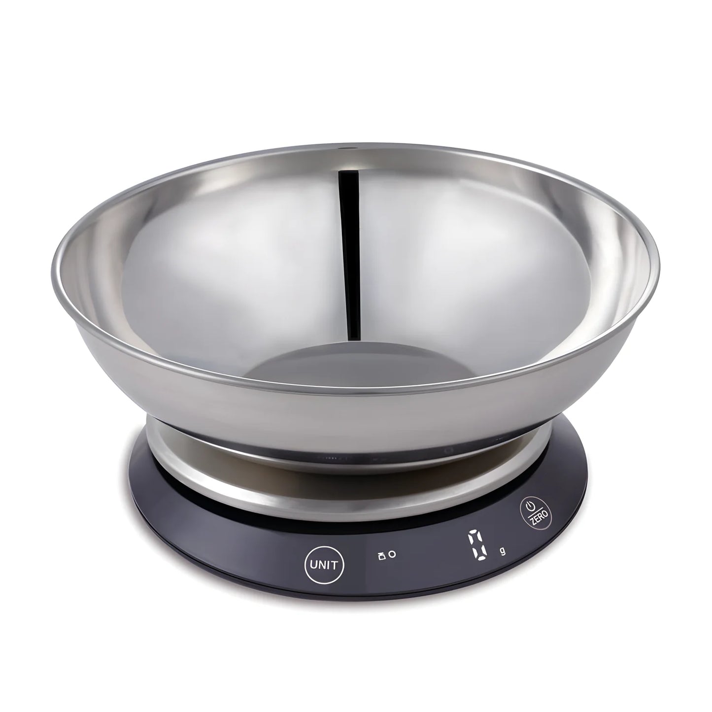 Bilancia da cucina con ciotola in acciaio inox 1g/5kg