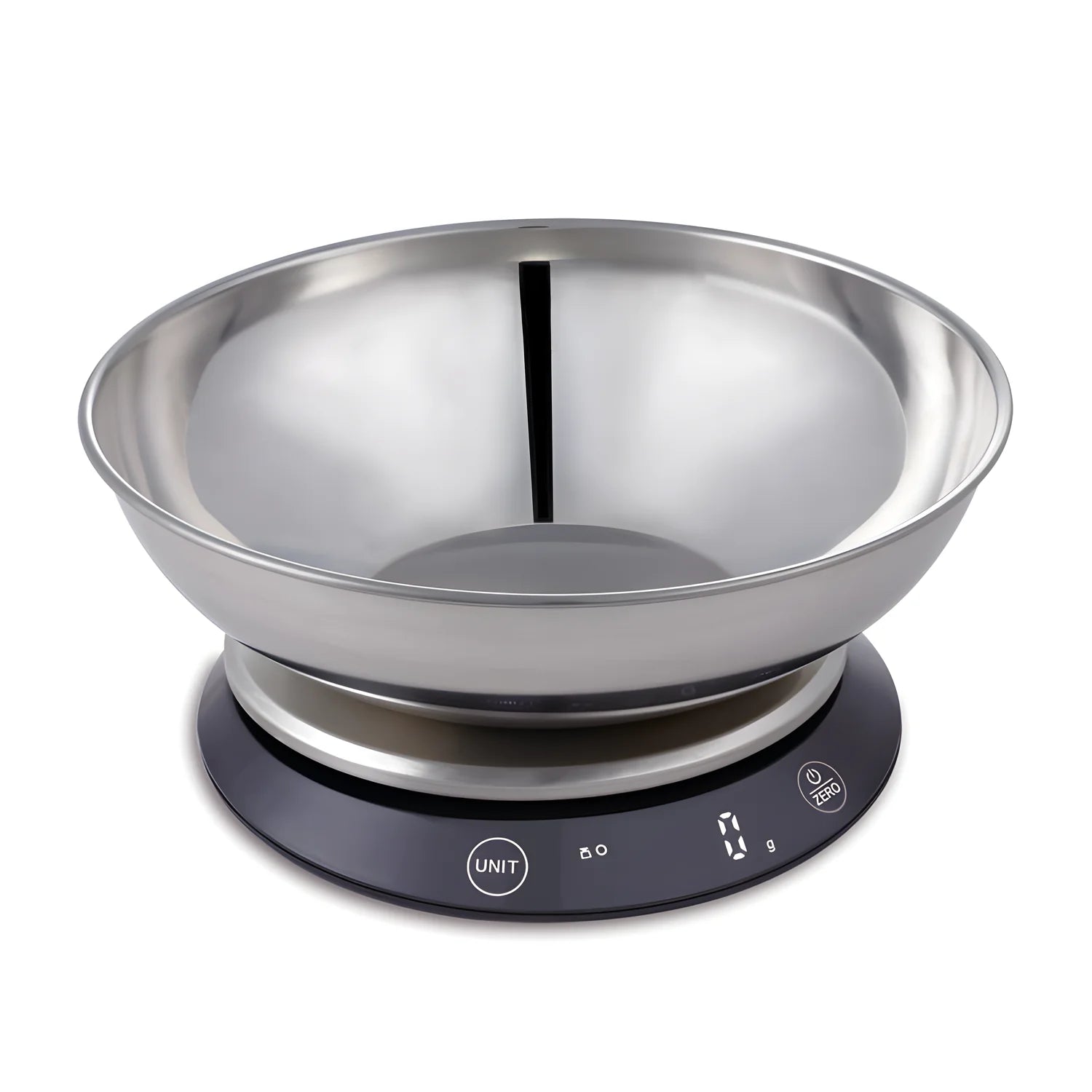 Bilancia da cucina con ciotola in acciaio inox 1g/5kg