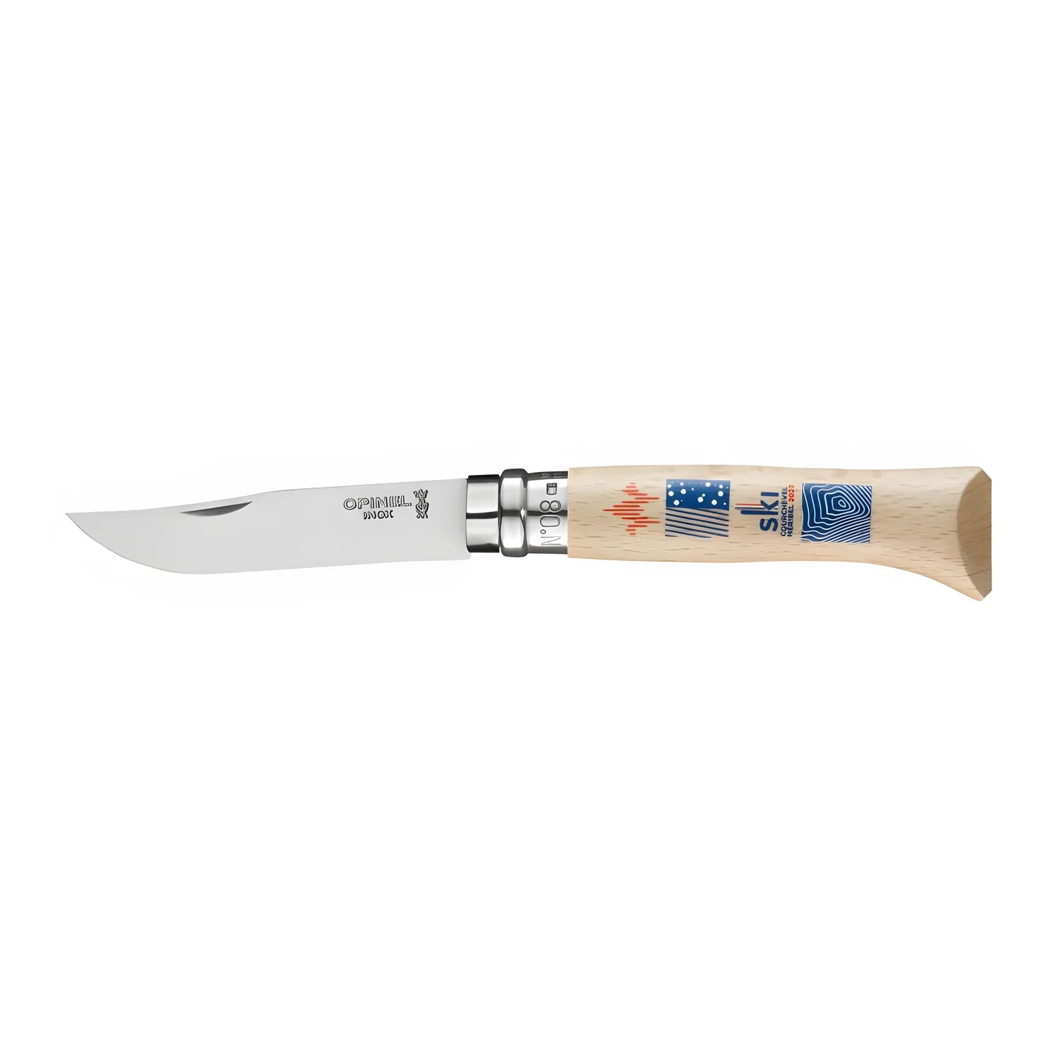 Opinel N°8 Courchevel Méribel 2023 mondiali sci in Savoia edizione limitata