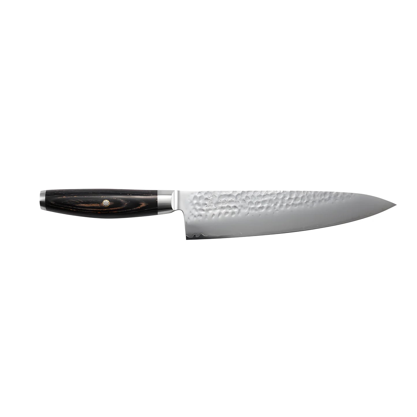 Yaxell KETU Coltello da Cuoco Lama 20 cm – Acciaio SG2 63 HRC, Finitura Martellata