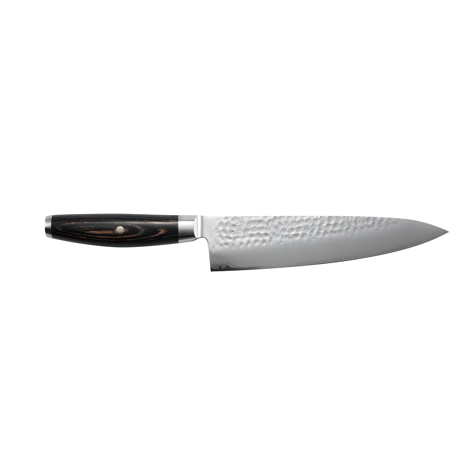 Yaxell KETU Coltello da Cuoco Lama 20 cm – Acciaio SG2 63 HRC, Finitura Martellata