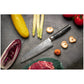Yaxell KETU Coltello da Cuoco Lama 20 cm – Acciaio SG2 63 HRC, Finitura Martellata